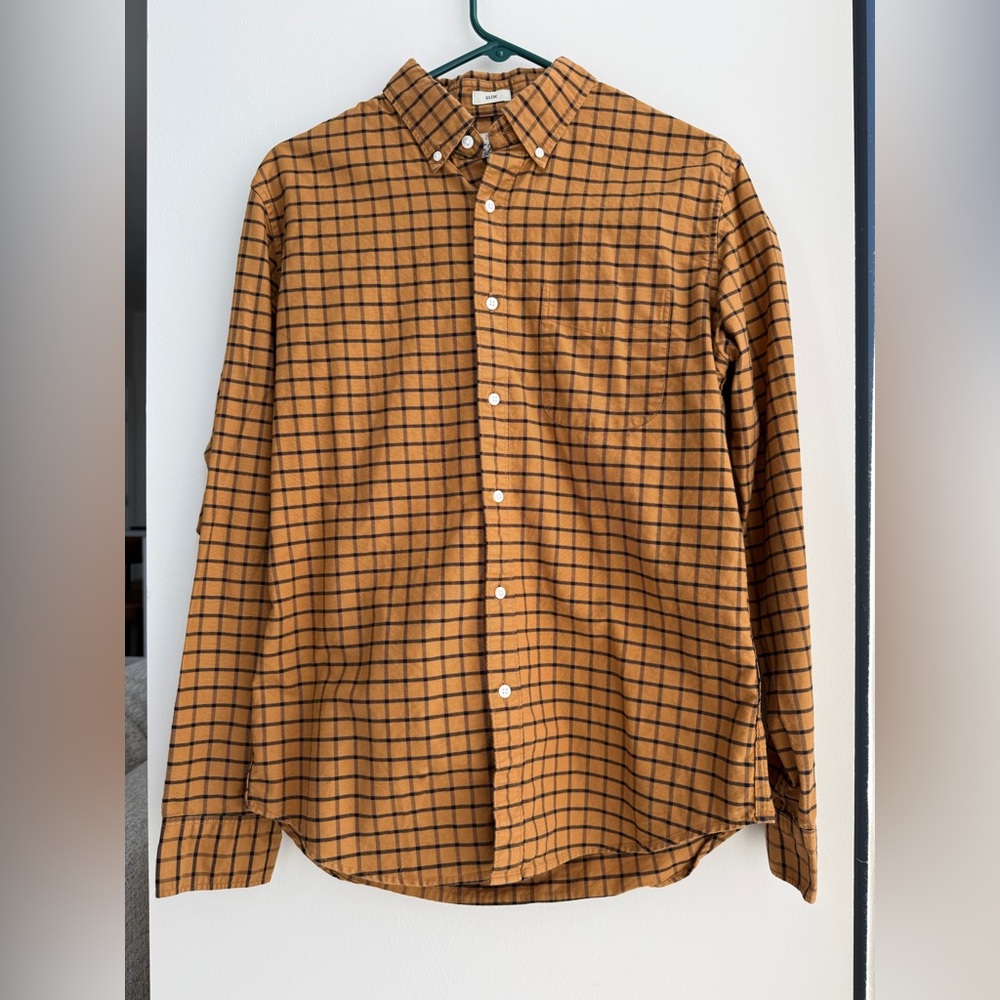 J. Crew Men's Plaid Shirt